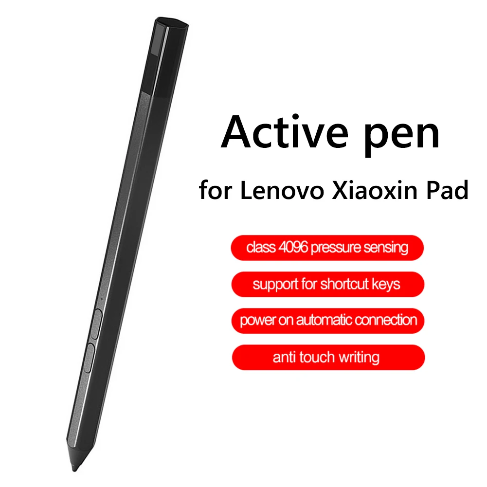 

Стилус для Lenovo Xiaoxin Pad /Pad Pro P11 чувствительный к давлению активный сенсорный перо USB Перезаряжаемый с футляром для ручки запасной