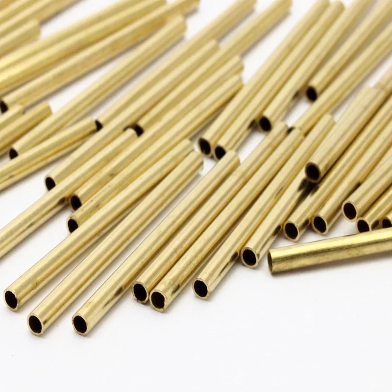 50 шт. .. Бусины из необработанной латуни .. размер (2x30 мм)-1434