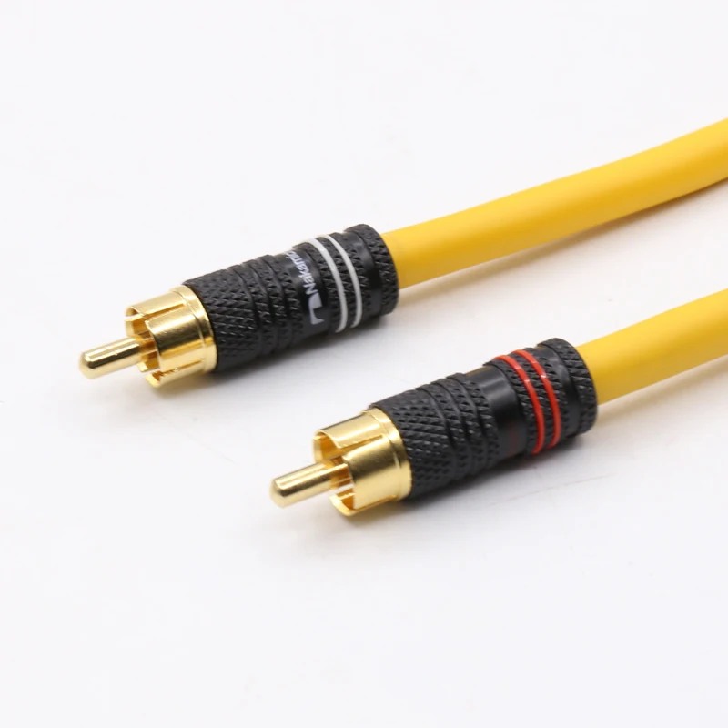 Кабель удлинитель VDH MC D102 MK III гибридный RCA кабель с позолоченным штекером Hi Fi