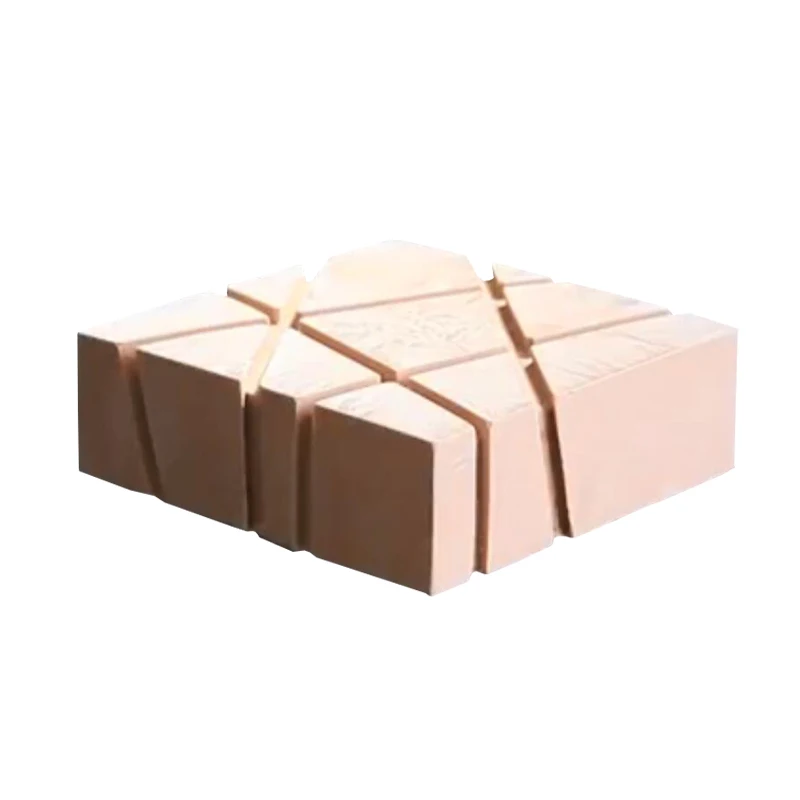Geometric Diagonal Shaped Mousse Cake Mold Silicone Baking Form Pan Pudding Jelly Chocolate Moulds Cake Decorating Tool