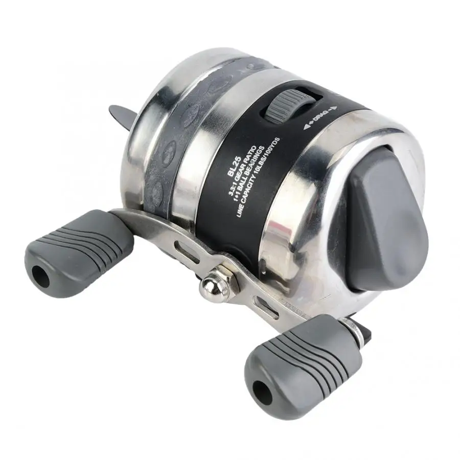 BL25 прочное рыболовное колесо металлическая Рыболовная катушка со встроенной