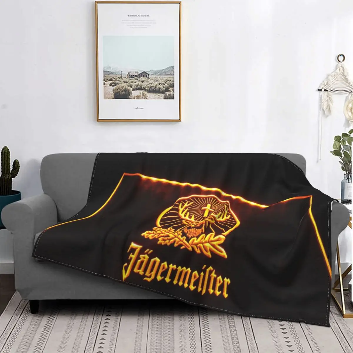 

Jacermeister-colcha a quadros para cama, manta ponderada, 1033