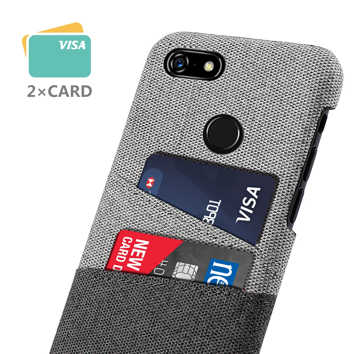 Для Google Pixel 3A чехол для телефона Тонкий Жесткий ПК ткань защитная войлочная XL слот