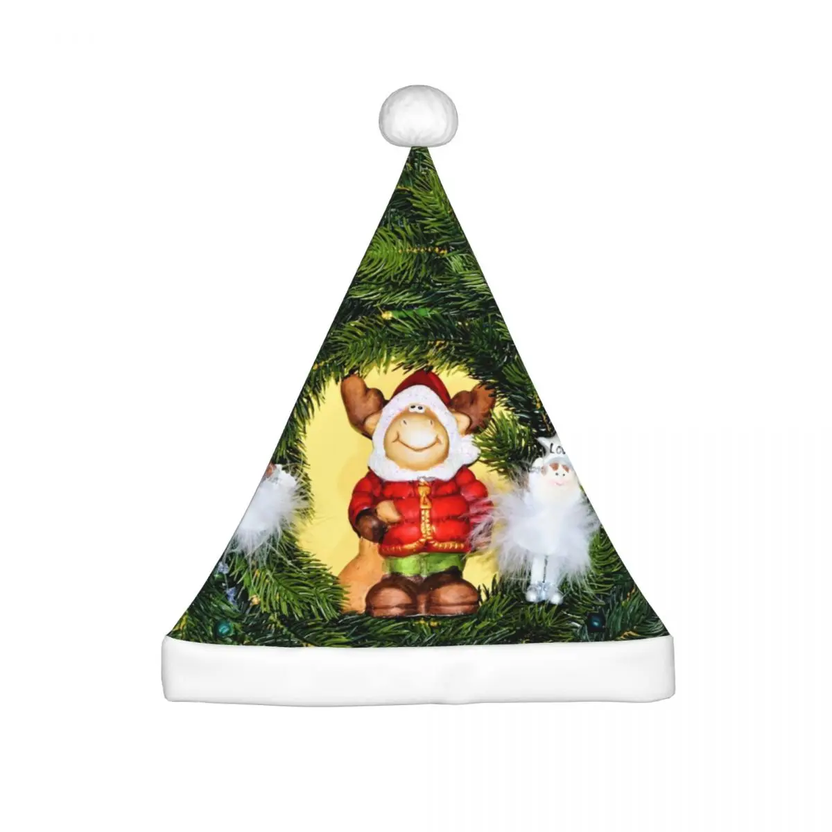 

Nicholas Santa Claus Figure Christmas Figure Deco man's women's Merry Christmas Hat