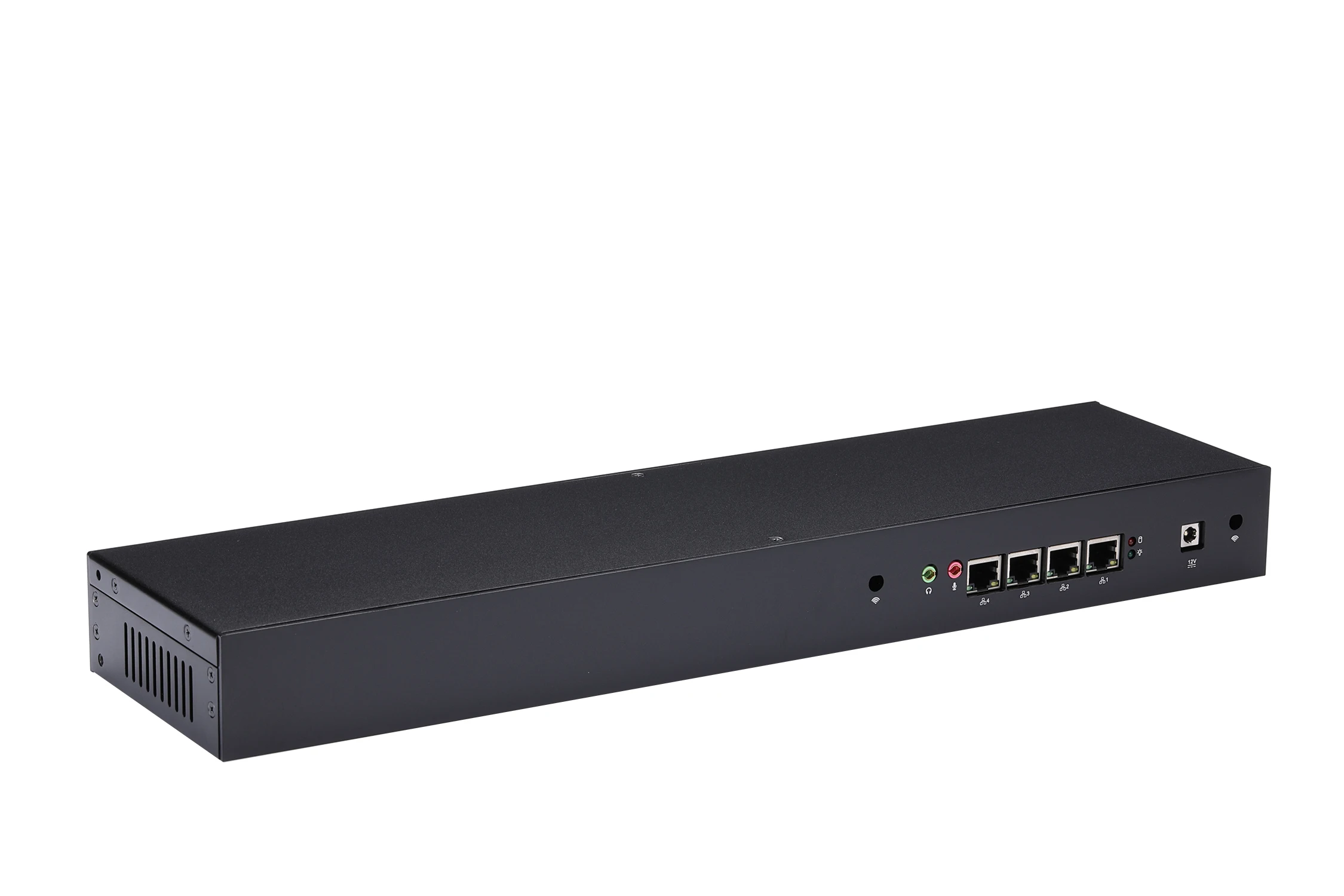 QOTOM 4 LAN Port Micro Appliance Router Firewall Q330G4 Q350G4- Core i3 4005U i5 4200U 1U Case images - 6