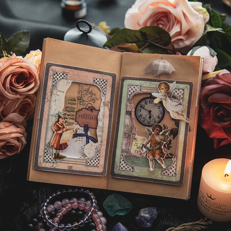 Dimi 30 листов Ретро садовые серийные блокноты для записей сделай сам