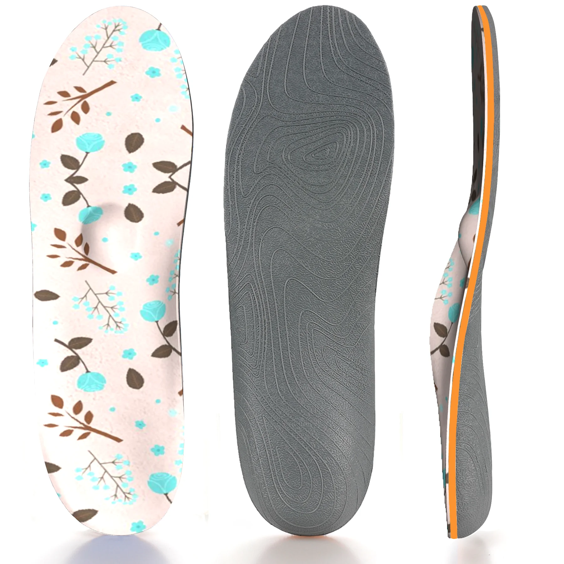 

IFITNA Arch Support Insole For Women, High Stretch Cotton, Soft, Relieve Plantar Fasciitis, Simple Style