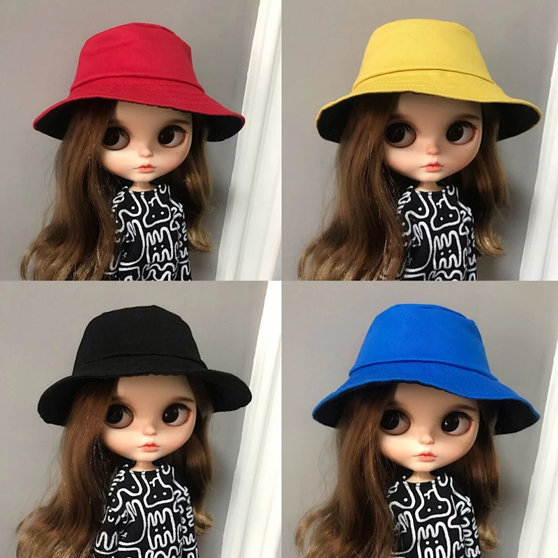 

Подходит для куклы 1 / 6bjd Blyth hat bjd doll fisherman hat Icy Blyth doll hat Doll accessories