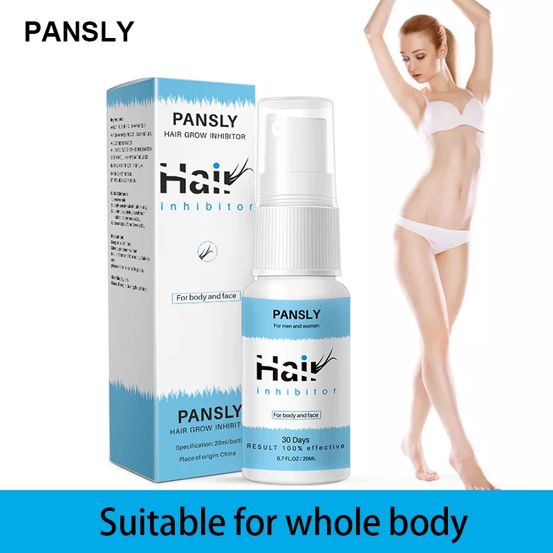 

2 Min Effect Hair Removal Spray 20ml Painless Hair Removal Cream Hair Growth Inhibitor Depilation Spray Woman Body Care