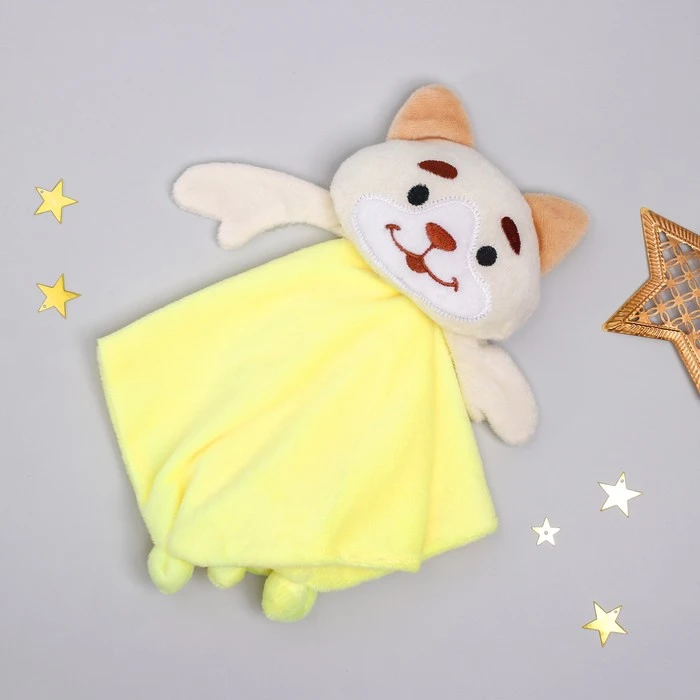 Игрушка для новорождённых Кот Василий|Мягкие игрушки животные| |