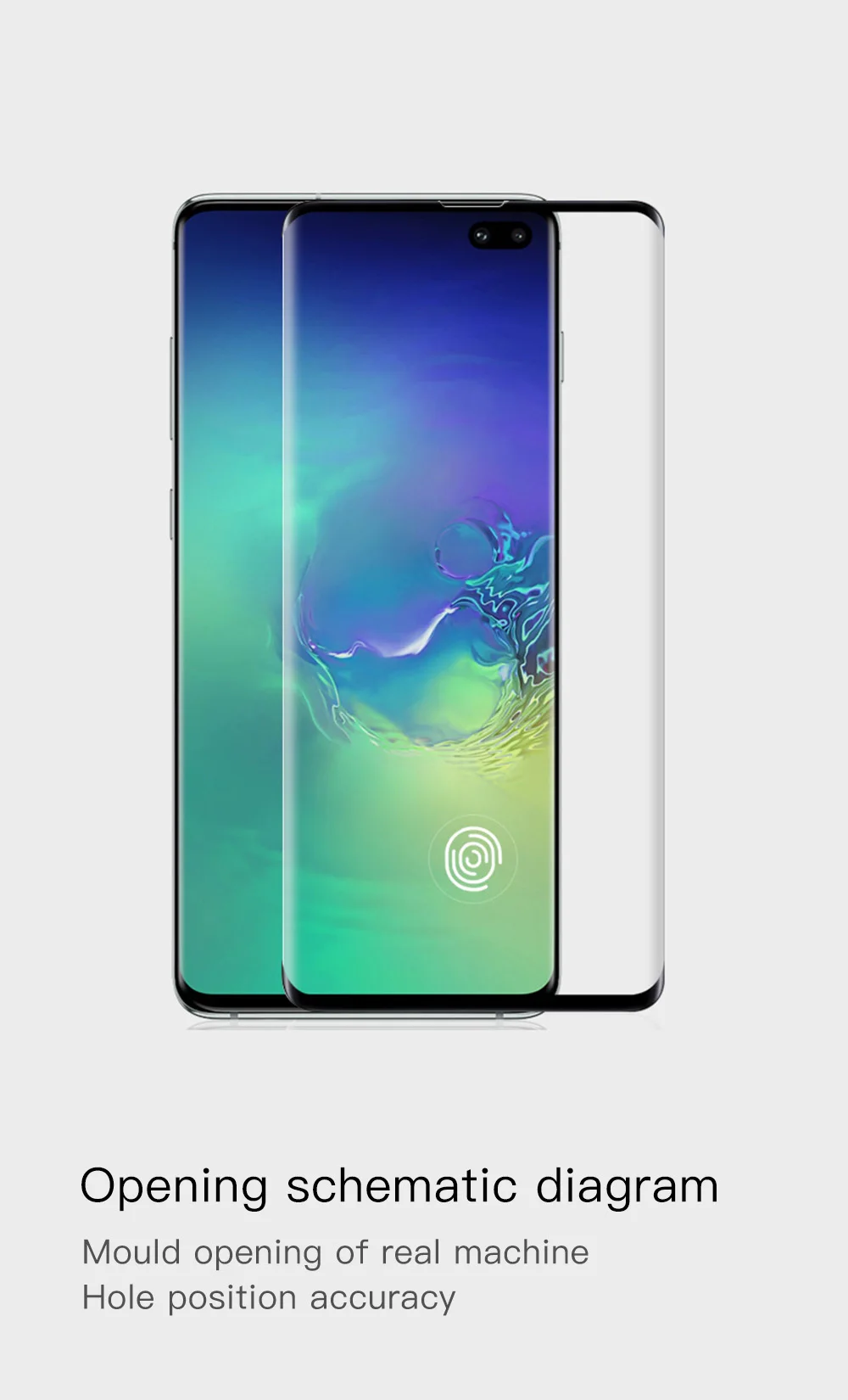 Разблокировка отпечатков пальцев закаленное стекло для samsung Galaxy S10 S8 S9 Plus Защитное стекло для экрана протектор для samsung Note 8 9 10