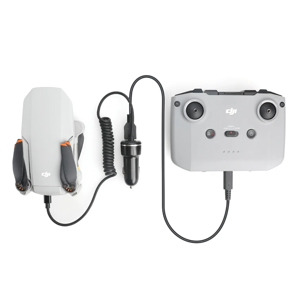 

Автомобильное зарядное устройство RCGEEK 3 для DJI Mini/Mini2, интеллектуальный зарядный концентратор для аккумулятора Mavic Mini 2, Соединительный USB-ада...