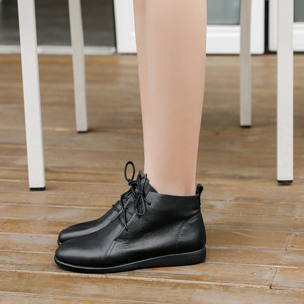 Новинка Туфли-оксфорды на плоской подошве в британском стиле Женские весенние