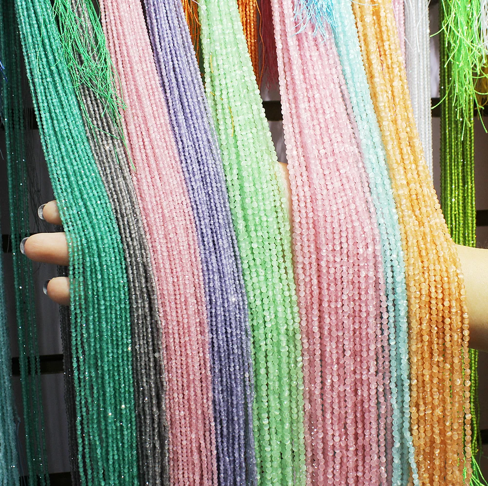 Бусины из натурального камня с опалом 2 3 мм|Бусины| |