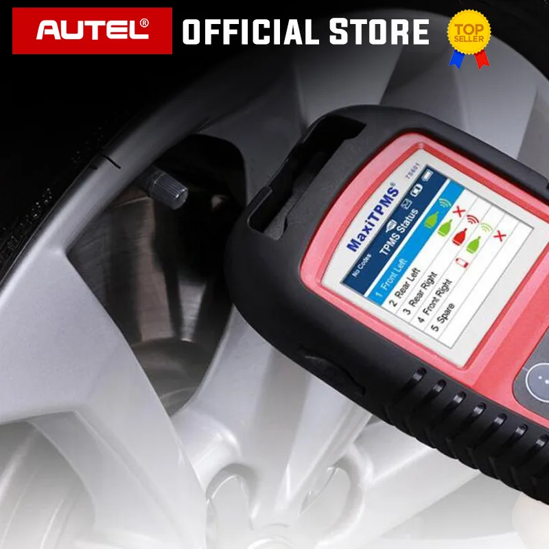 Autel MaxiTPMS TS601 система контроля давления в шинах автомобиля диагностический инструмент OBD2 сканер автомобильный активатор Инструменты для ремонта шин Сенсор программирования код ридер