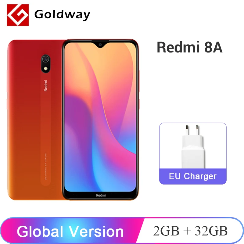Смартфон Xiaomi Redmi 8A 8 A 2 ГБ 32 Восьмиядерный процессор Snapdargon 439 экран 6 22 дюйма 12 МП