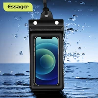 Водонепроницаемый чехол Essager для iPhone 13, 12, 11 Pro, Xs Max, 2021, новый, защитный чехол для телефона Xiaomi mi, водонепроницаемый чехол для плавания