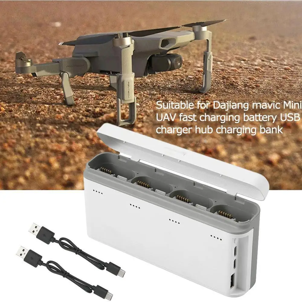 Для DJI Mavic Mini Drone Быстрая Зарядка батарея USB зарядное устройство концентратор