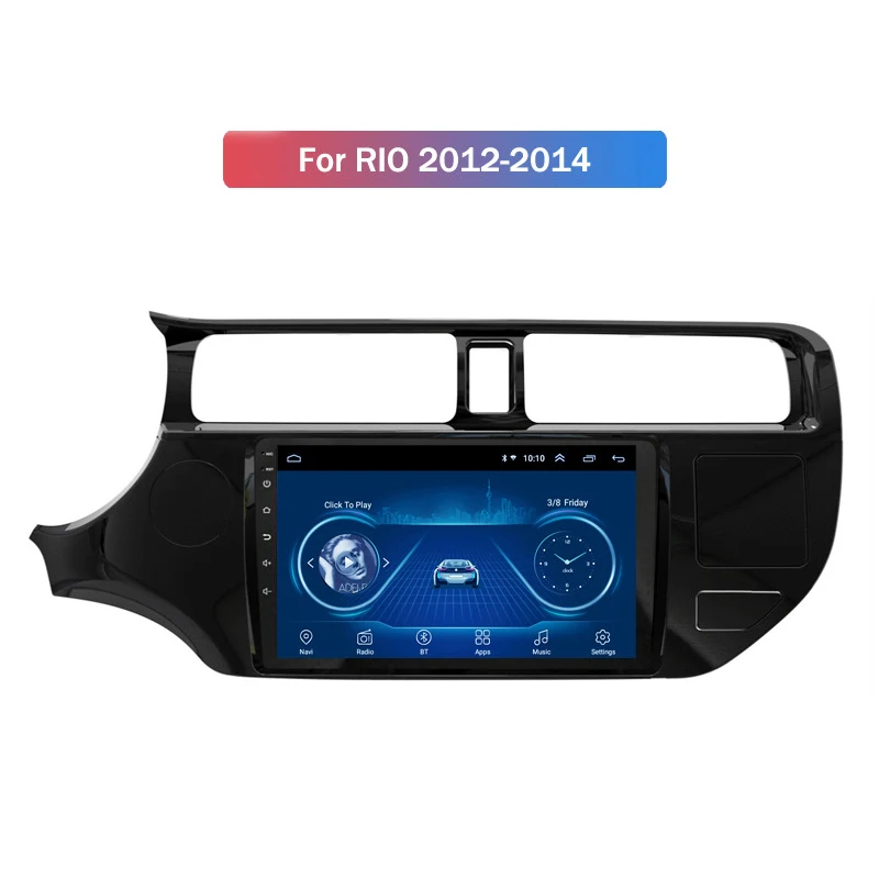 Для Kia Rio 12 16 автомобиля Android Интеллектуальный экран навигация Android9 автомобильное