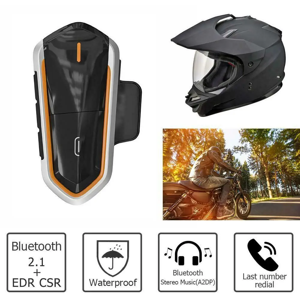 MeterMall QTBE6 Bluetooth переговорное устройство для мотоциклетного шлема гарнитура Interphone