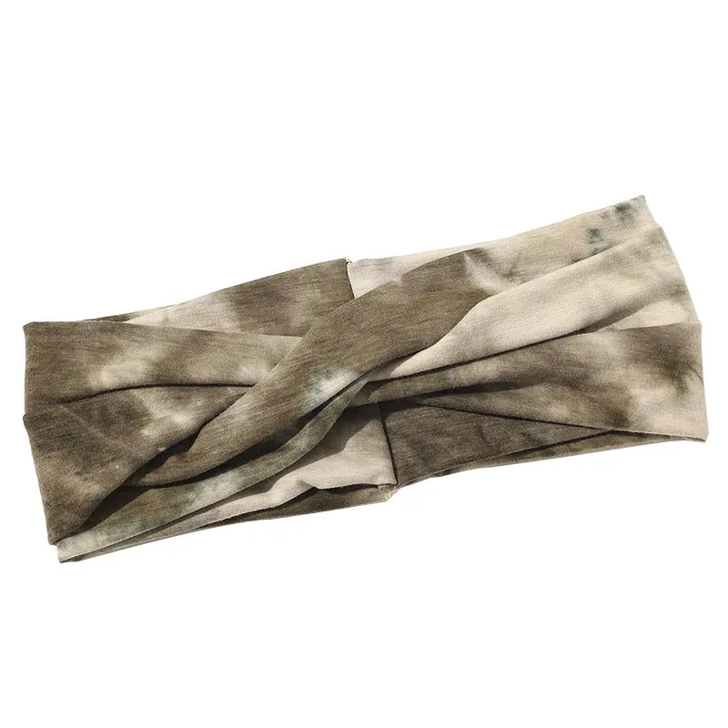 Новый винтажный Ретро ободок для волос широкая повязка на голову с двойным узлом