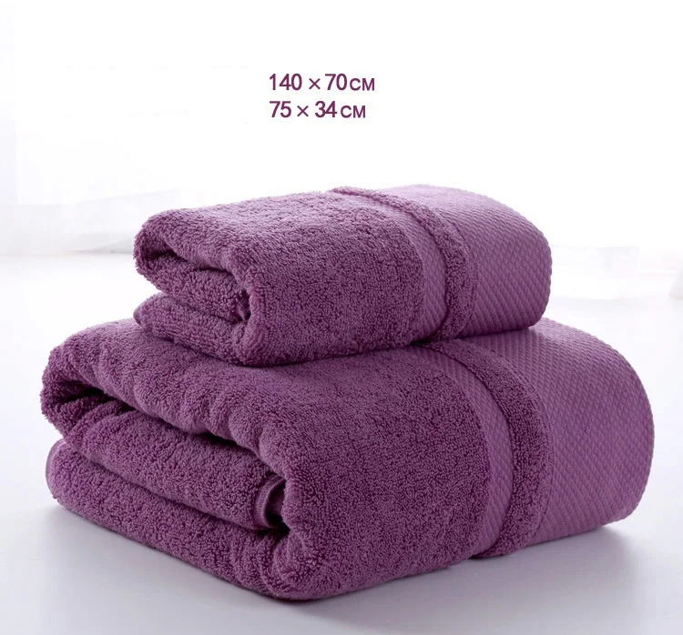 LYN & GY набор мягких полотенец из 2 предметов для ванной комнаты супер впитывающее 1