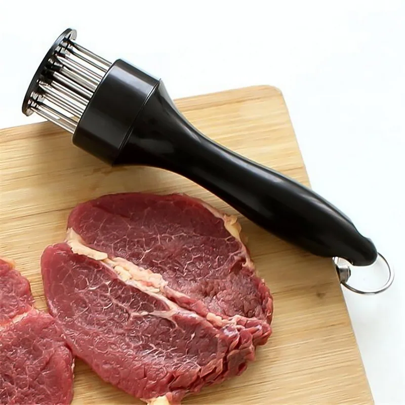 

Double-side Meat Hammer Needle Chicken Mallet Tenderizer Beaf Steak Mallet Meat Tenderizer Stainless Steel Meat Hammer Cook Tool