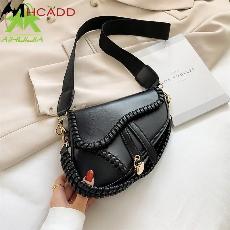 

2021 New Weave Ladies Luxury Designer Hand Bags Pu Leather Classic Handbag for Women Fashion Single Shoulder Crossbody Bag