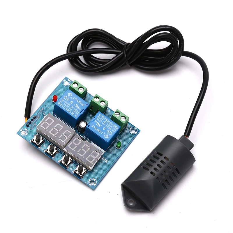 XH-M452 Humiture светодиодный цифровой термостат гигростат DC 12V регулятор | Лампы и