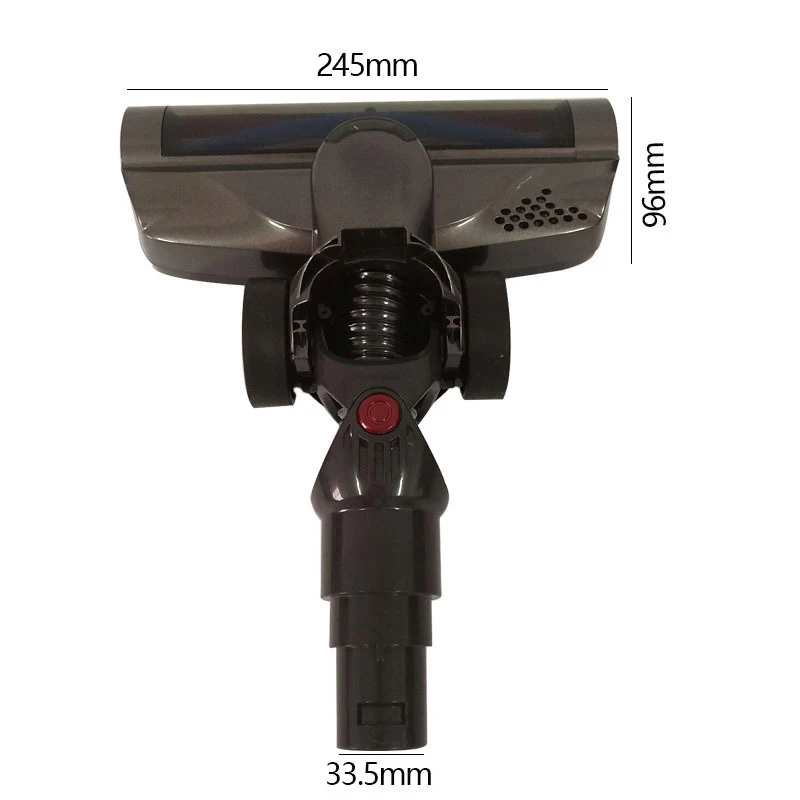

1x Wireless Vacuum Cleaner Electric Brush For Proscenic P8 Dibea D18 M500 Part