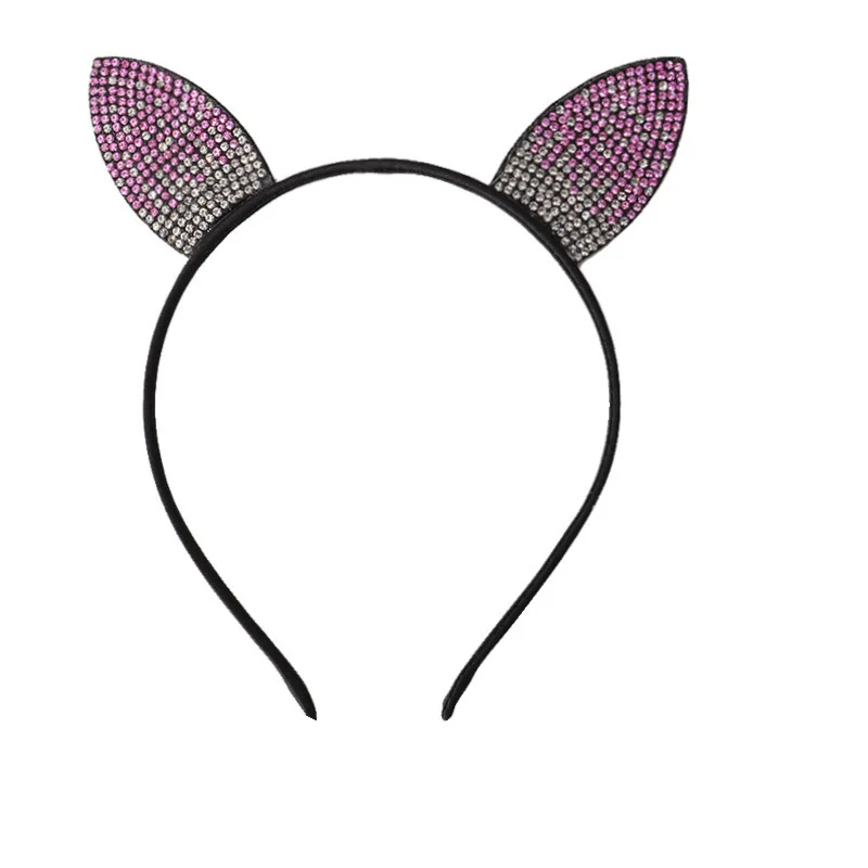 

Cute Colorful Bunny Rabbit Ear Headband Cartoon Hair Accessories Girls Birthday Party Carnival Children's Day Performance