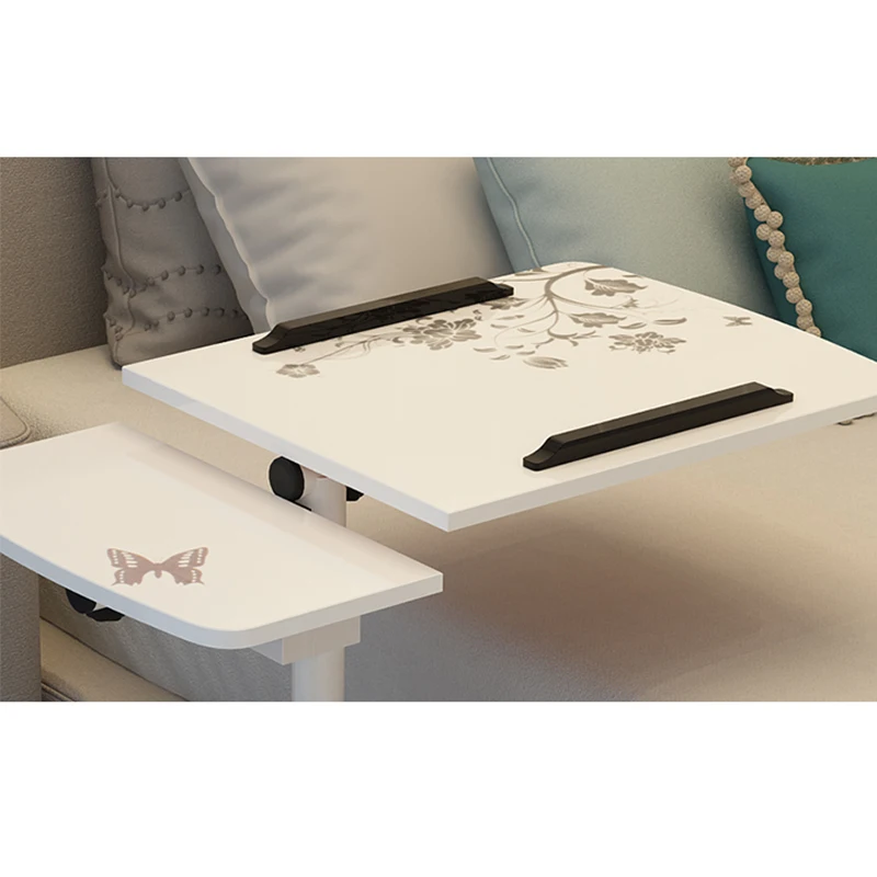 Складной регулируемый компьютерный стол портативный вращающийся прикроватный