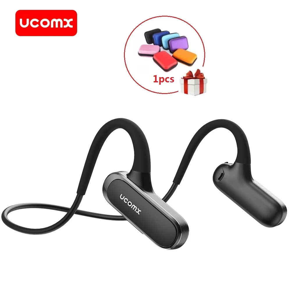 Беспроводные наушники Ucomx Airwings G56 Bluetooth 5,0 с шейным ремешком, водонепроницаемая Спортивная гарнитура с микрофоном для Xiaomi iPhone samsung