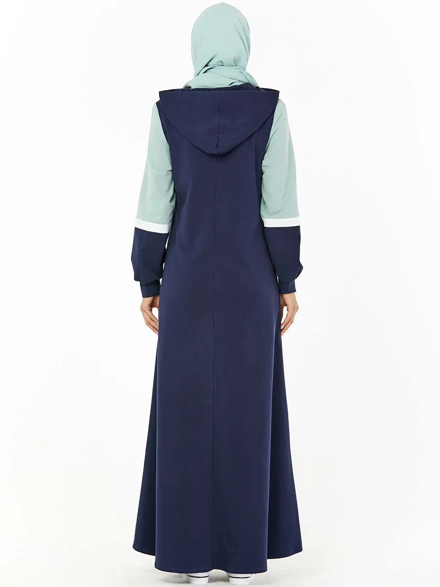 Мусульманская одежда длинное платье для бега Средний Восток спортивная работы