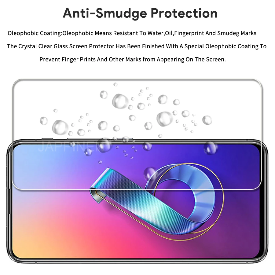 2 шт. закаленное стекло для Asus Zenfone 6 7 ROG Phone II 3 Strix ZS661KS ZS660KL ZS630KL ZS600KL защита