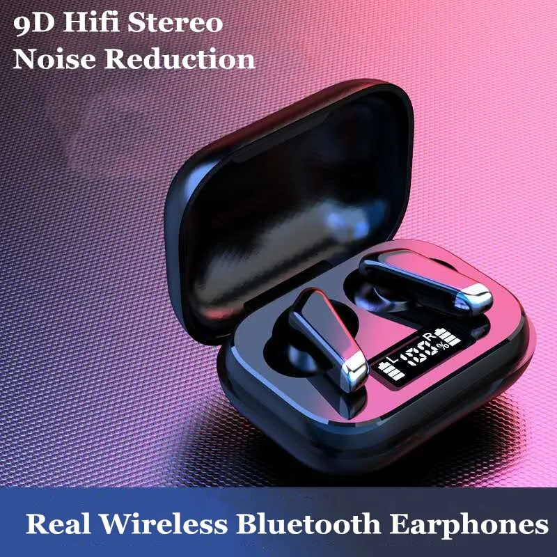 PRGO J70 наушники вкладыши TWS Bluetooth v5.0 Touch Управление Беспроводной с микрофоном