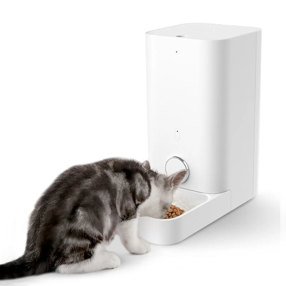 Автоматическая кормушка для кошки дозатор собак Wi Fi пульт дистанционного