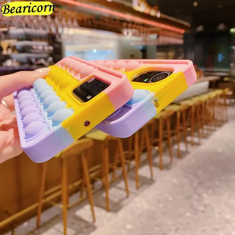 pop fidget toys case for xiaomi mi 9t 10t 11 11i 11x cc9 poco x2 x3 m2 m3 f3 c3 redmi note 7 8 9 9s 10 10s k20 k30 k40 8a 9a 9c free global shipping