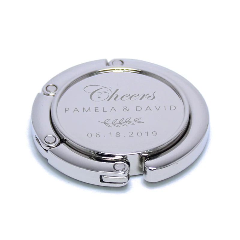 40 шт. именные сумочки с гравировкой на складной крюк для кошелька год | Дом и сад