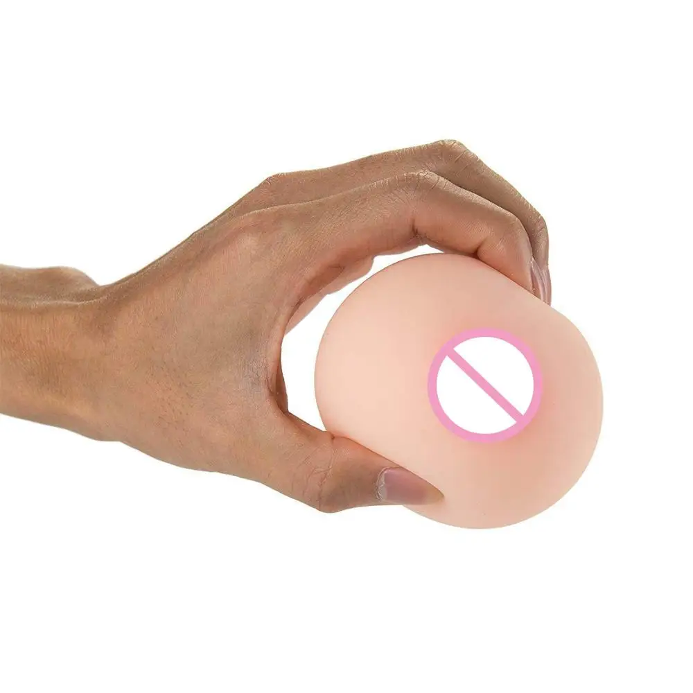 Мужская силиконовая искусственная грудь с отверстием для мастурбации мяч Mimi 8 2*7 5