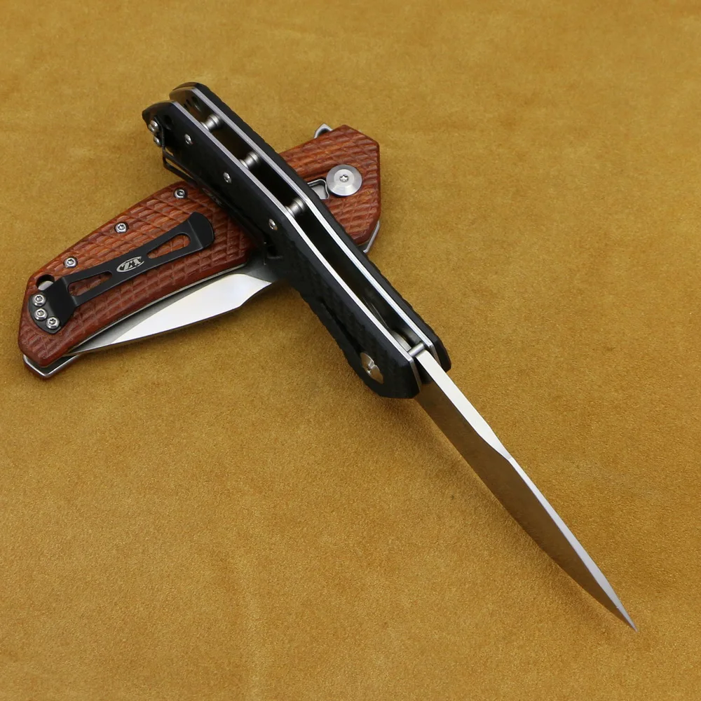 Поо 0308 G10/складной нож с деревянной ручкой mark CPM20CV Походный спасательный кемпинг