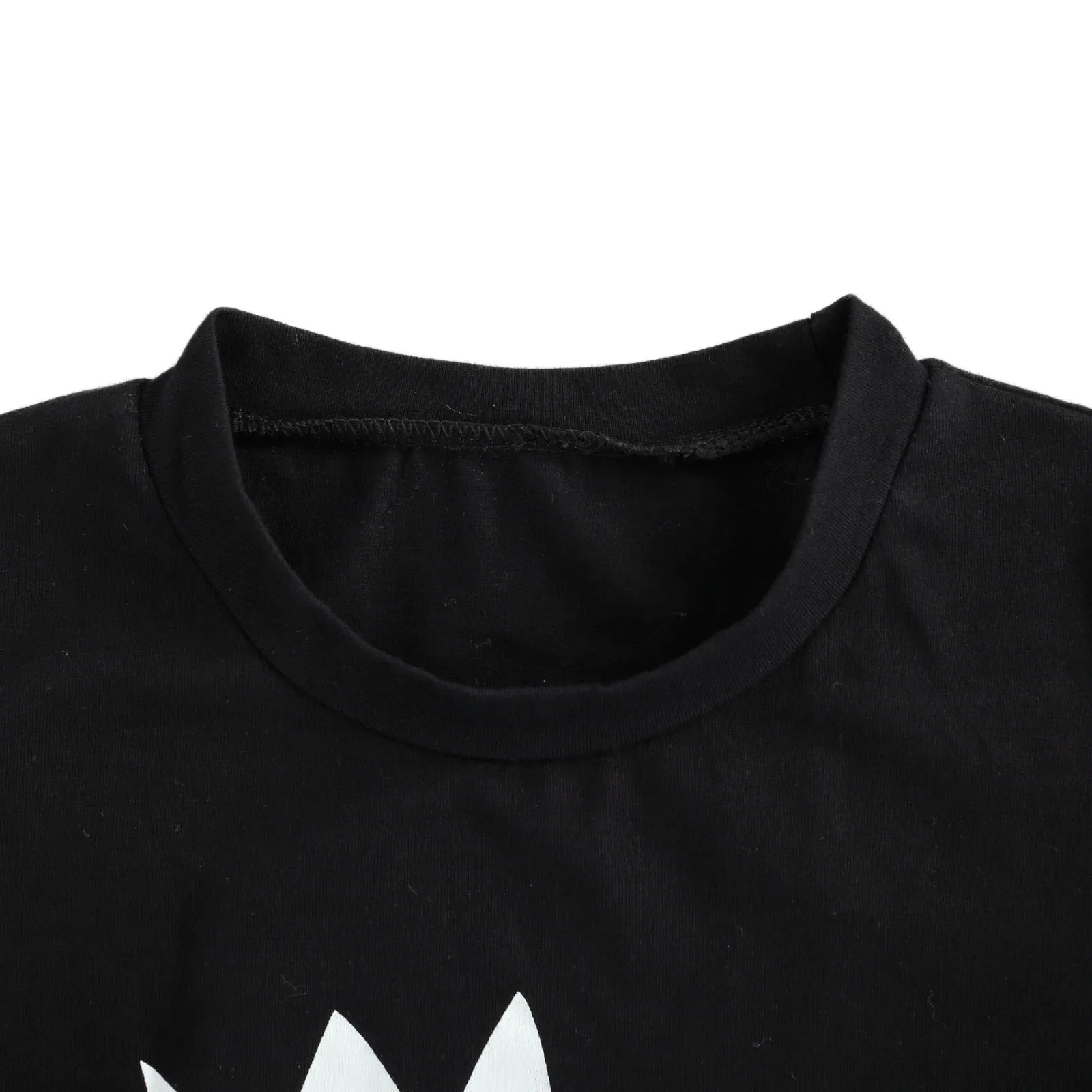 2Pcs Fashionable Baby Boys Outfit Toddler Creative Crown Letter Print Round Collar Short Sleeve Tops Denim Shorts Casual Set |