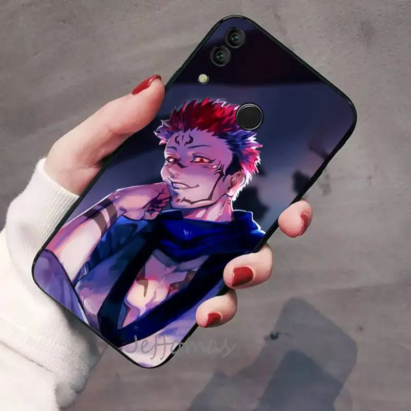 

Jujutsu Kaisen Ryomen Satoru anime Phone Case For Huawei Honor view 7a5.45inch 7c5.7inch 8x 8a 8c 9 9x 10 20 10i 20i lite pro