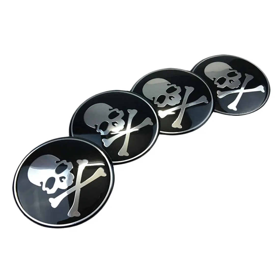 

Hot Car Decoration Stickers Skull Wheel Cover Body Stickers Horror Wall Stickers Silent Skull Sticker Car Window Home