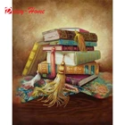 Алмазная 5D картина сделай сам, квадратная Круглая Мозаика из страз, вышивка крестиком в виде пейзажа, домашний декор