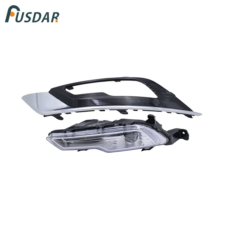 Противотуманная фара переднего левого бампера автомобиля с комплектом