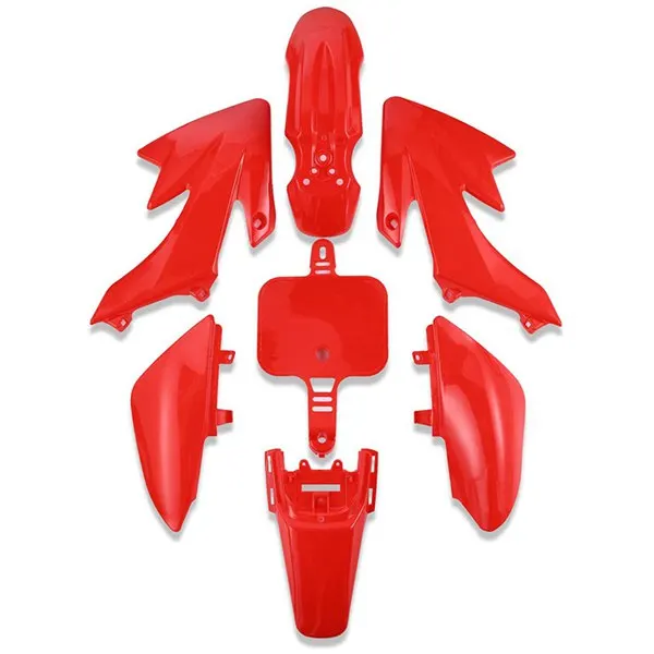 7 шт. Пластиковый обтекатель обтекателя кузова комплект тела для HONDA XR 50 CRF50