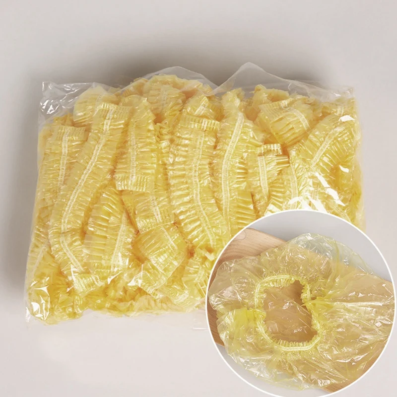 Одноразовые наушники для парикмахерской 100 шт. прозрачные салона защита ушей