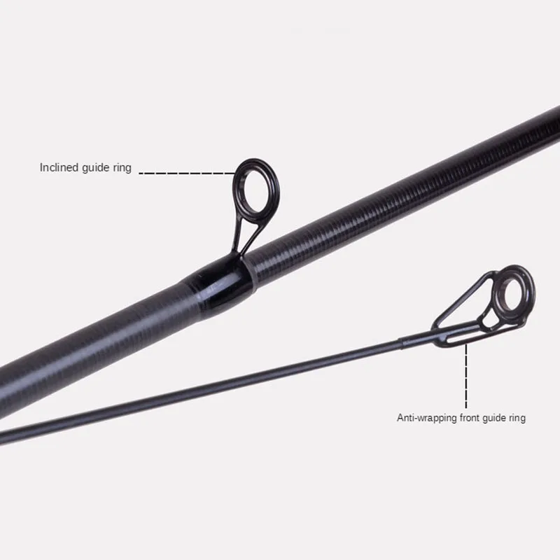 

1.8-3.6m straight handle of carbon telescopic road sub pole portable short joint throwing pole vibrating out type contraction