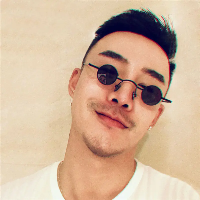

2021 new 1 piece of punk glasses fishing glasses retro sunglasses retro goggles men's sunglassese Ins fashion Dropshipping